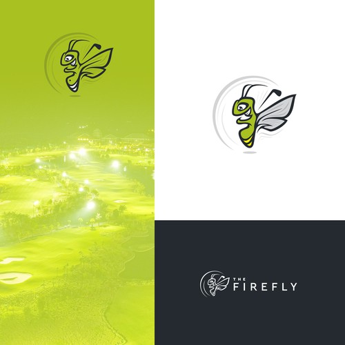 New GOLF Course Logo - The Firefly Design by EXPOinf