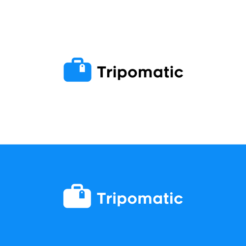 New logo for rebranding a trip planning app Design by #RDWN