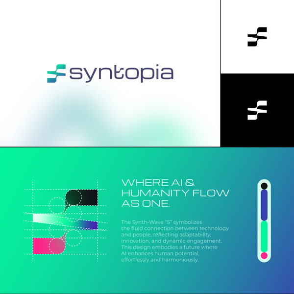 Syntopia AI Logo Design