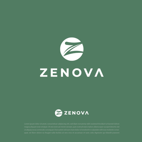 Zenova Logo: Revolutionary suite of health and wellness mobile apps Design by rk43_lab