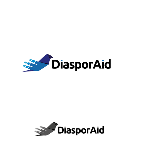 Design a powerful logo for diasporaid, an impact-oriented network/platform for expats Design by Li_designs