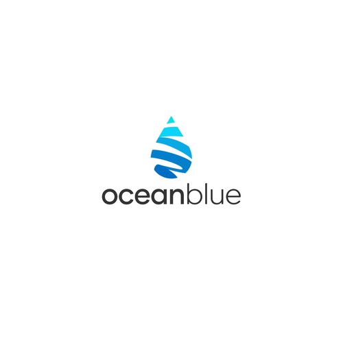 Ocean Blue is seeking new logo for its waste treatment business. Design by Dmitri Cezaro