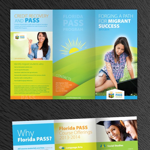 Create a Brochure for Florida PASS Design by Svetlin Angelov