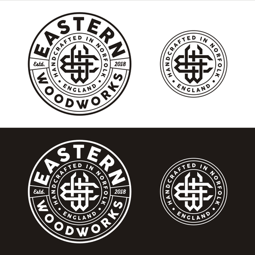 Design a modern Woodworking company logo Logo design contest