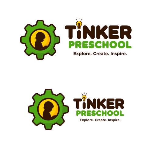 Logo for "tinker preschool" - creative, simple & fun designs wanted!! Design by vjeco