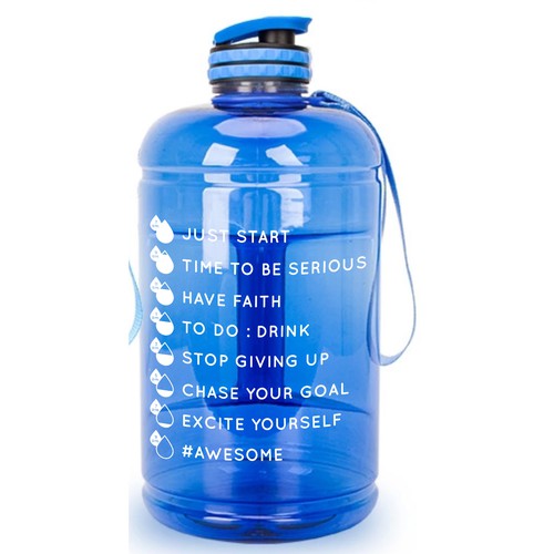 Printed Promotional Plastic Sipper Bottles, For Gifting