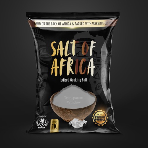 We need a creative designer, who can give us a premium and economi salt package yet not boring Design by MADZ adz