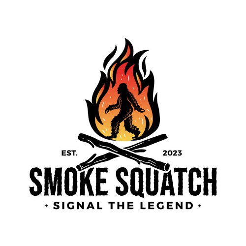 Fellow squatchers unite, we need a logo to signal the legend! Design by Ovidius ;