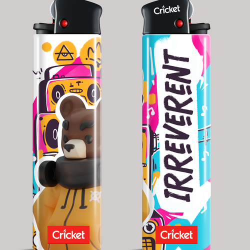 Create illustrations for a limited collection of Cricket Lighters (Multiple Winners) Design by Ketsuryh