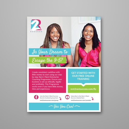 Create a Ridiculously Good Flyer for Rent 2 Rent Success Design von azziella