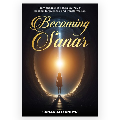 Book Cover Design (Becoming Sanar) Design by Shreya007⭐