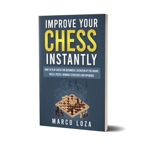 Awesome Chess Cover for Beginners Design por D sign Master