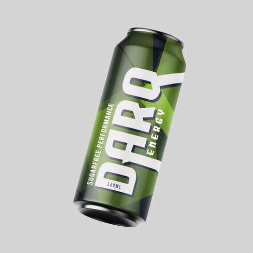 Create a unique Design for a sugar free Energy Drink Can! Design von rakaruaan