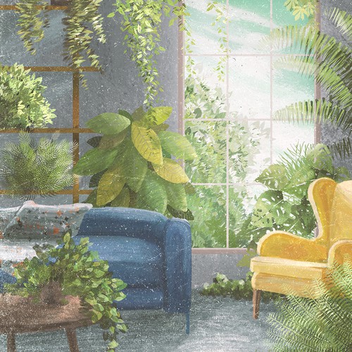 INDOOR JUNGLE Design by -Z-
