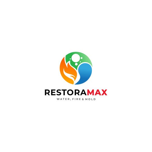 Restoration Company Branding. Design by SunkissWin