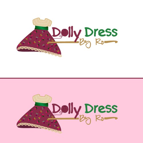 Crear un diseño de logotipo para DollyDressbyRo Design by Güémez