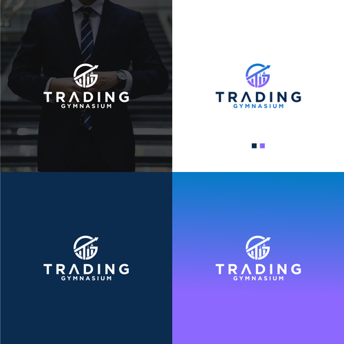 Logo for "Trading Gymnasium" for a stock market company Design by brightshine