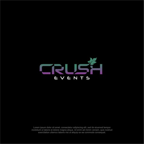 Design a DJ Logo for "Crush Events" in Wine Country Design by GengRaharjo