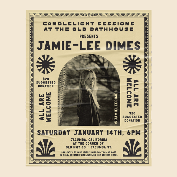 Poster Design for Jacumba Hot Springs Hotel