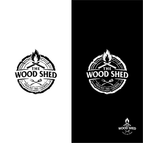 The Wood Shed needs a logo. Design by nurmaelani