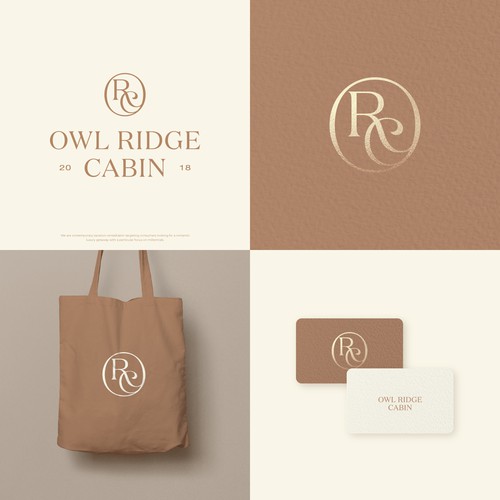 Create a modern contemporary logo that is as unique and trendy as the cabin we are building Réalisé par plyland