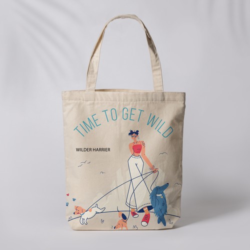 Diseño de TOTE BAG DESIGN - Sustainable Dog Food Company needs tote bag de Tatjana Jovic