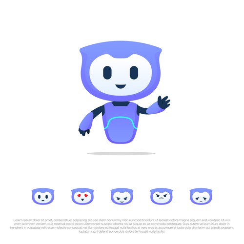 ProBot (the discord bot) needs a mascot for rebranding. Design réalisé par Rozart ®