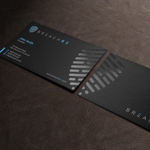 Professional B2B Card for Cyber Security Software Company Design by kaylee CK