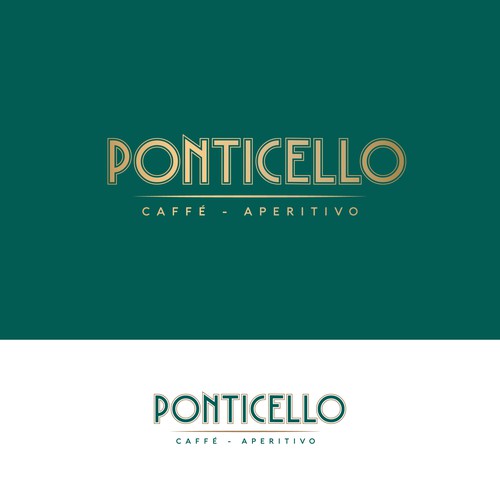 Design a logo for italian cafe in frankfurt/germany Design by desi9nart