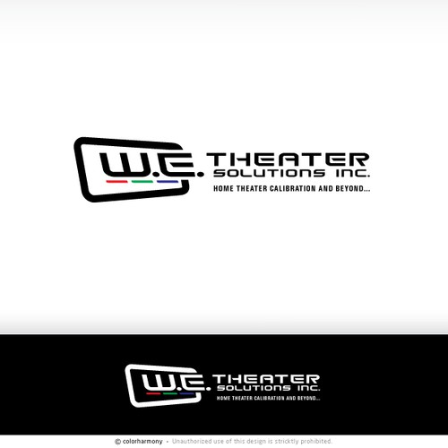 home theater company logo