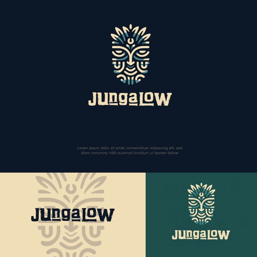 JUNGALOW (BAR) - Where tiki meets jungle chic...Jungle vibes, tiki spirits Design by Manu86_Design