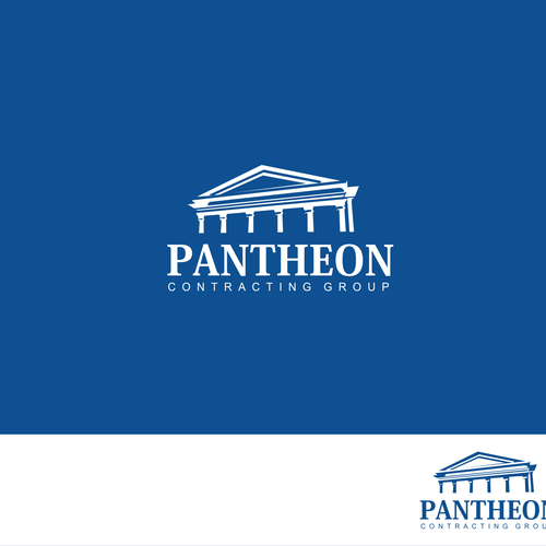 logo for Pantheon Contracting Group Design by CADesign