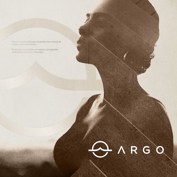 Design by Ian Douglas titled "Minimalist, timeless mark for feminine watch brand"