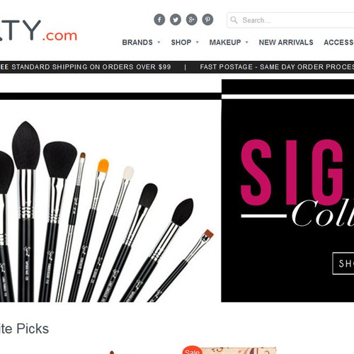 Create a banner for a product collection for the homepage Diseño de Y_Y