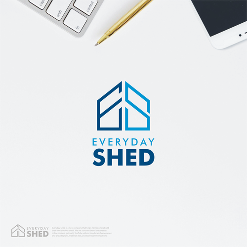 Everyday Shed Logo Design Design by boelat