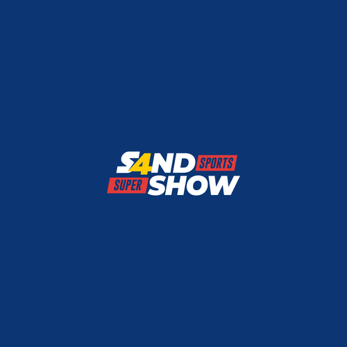 New Sand Sports Super Show Logo 2024-ontwerp door rifzdesign