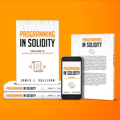 Programming Book Cover - The Blockchain Academy Design by SantoRoy71