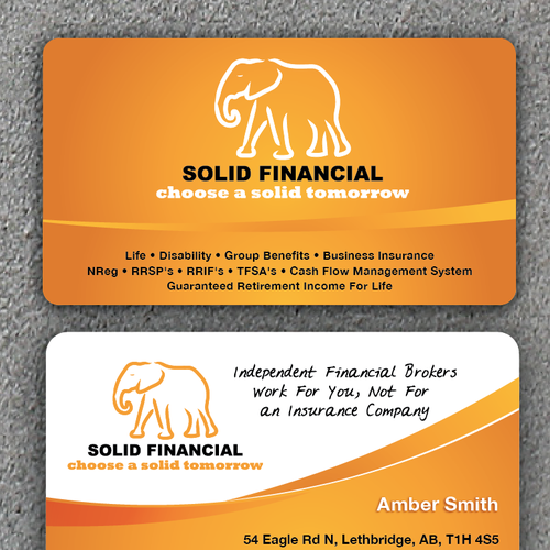 New stationery wanted for SOLID FINANCIAL Réalisé par pecas™