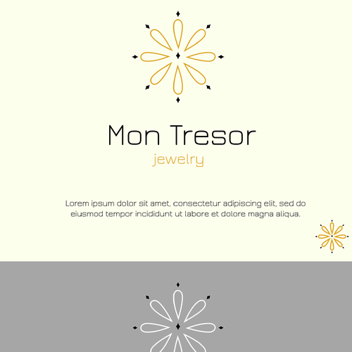 Unique Jewellery brand logo design Design by Dashonok