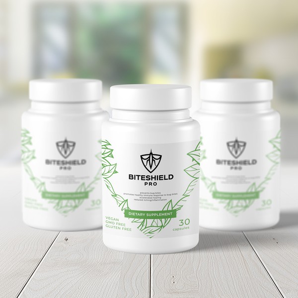 Supplement package design