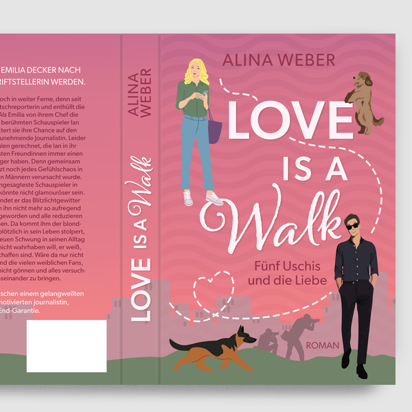 Diseño de Zitronenzart Design titulado "Buchcover für einen Liebesroman"