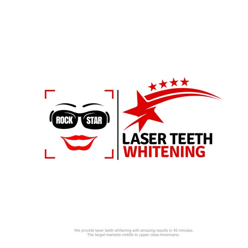 Design di LOGO - Rock Star Laser Teeth Whitening di Zona Tiga