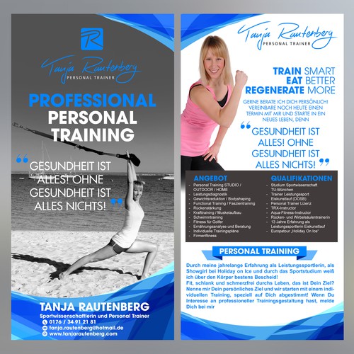 Let S Do It Personal Trainerin Braucht Neuen Style Fur Flyer Postcard Flyer Or Print Contest 99designs