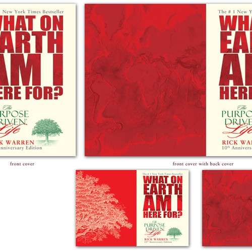 Book cover redesign for "What on Earth Am I Here For? The Purpose Driven Life" by Rick Warren Design by praditya