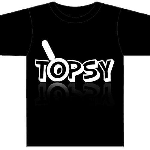 T-shirt for Topsy Réalisé par AdamStevens