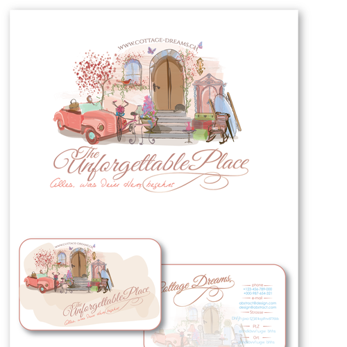 Design vincitore del contest "Cottage Dreams - die Schönheit des Unvollkommenen !"