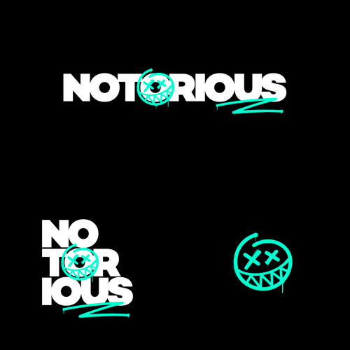 コンペ「Crazy Logodesign for Marketing Agency: NOTORIOUS」のデザイン by HyperMode™さん 