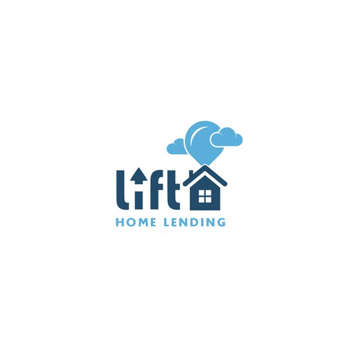 Lift Home Lending Logo Design by freecycle