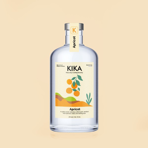 packaging for brandy