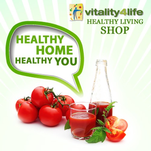 banner ad for Vitality 4 Life Design by Veacha Sen